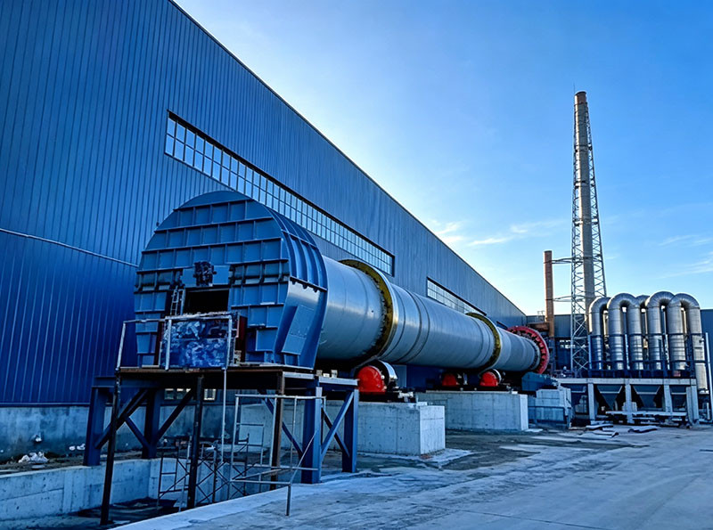 Вращающаяся печь Φ3,2×60 м для производства оксида цинка — успешный проект в Тяньцзине Вращающаяся печь Φ3,2×60 м для производства оксида цинка — успешный проект в Тяньцзине